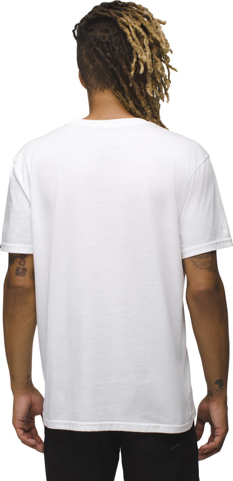 prAna Crew T-Shirt - Mens - White 3
