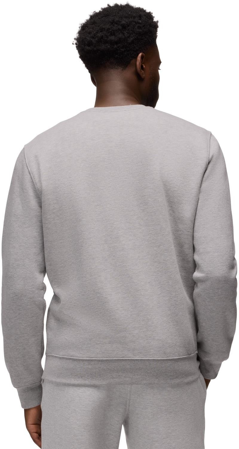 prAna Fleece Crew Sweatshirt - Standard - Mens - heather grey 1