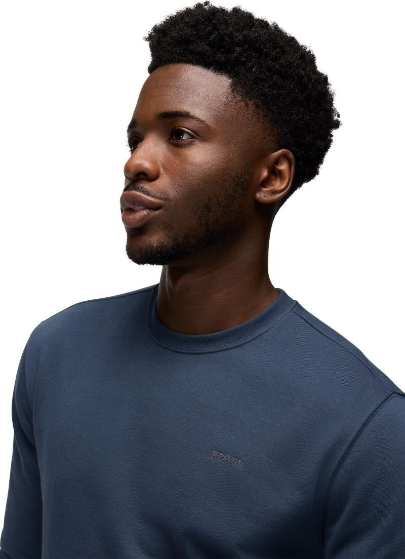 prAna Fleece Crew Sweatshirt - Standard - Mens - stormy night 1