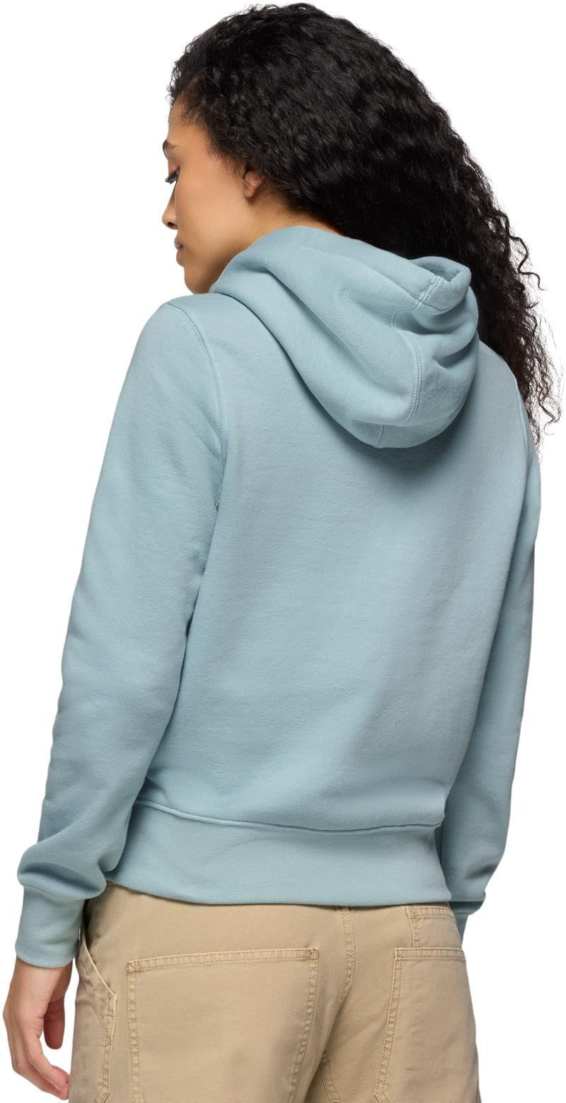 prAna Fleece Hoodie - Womens - saltwater 1