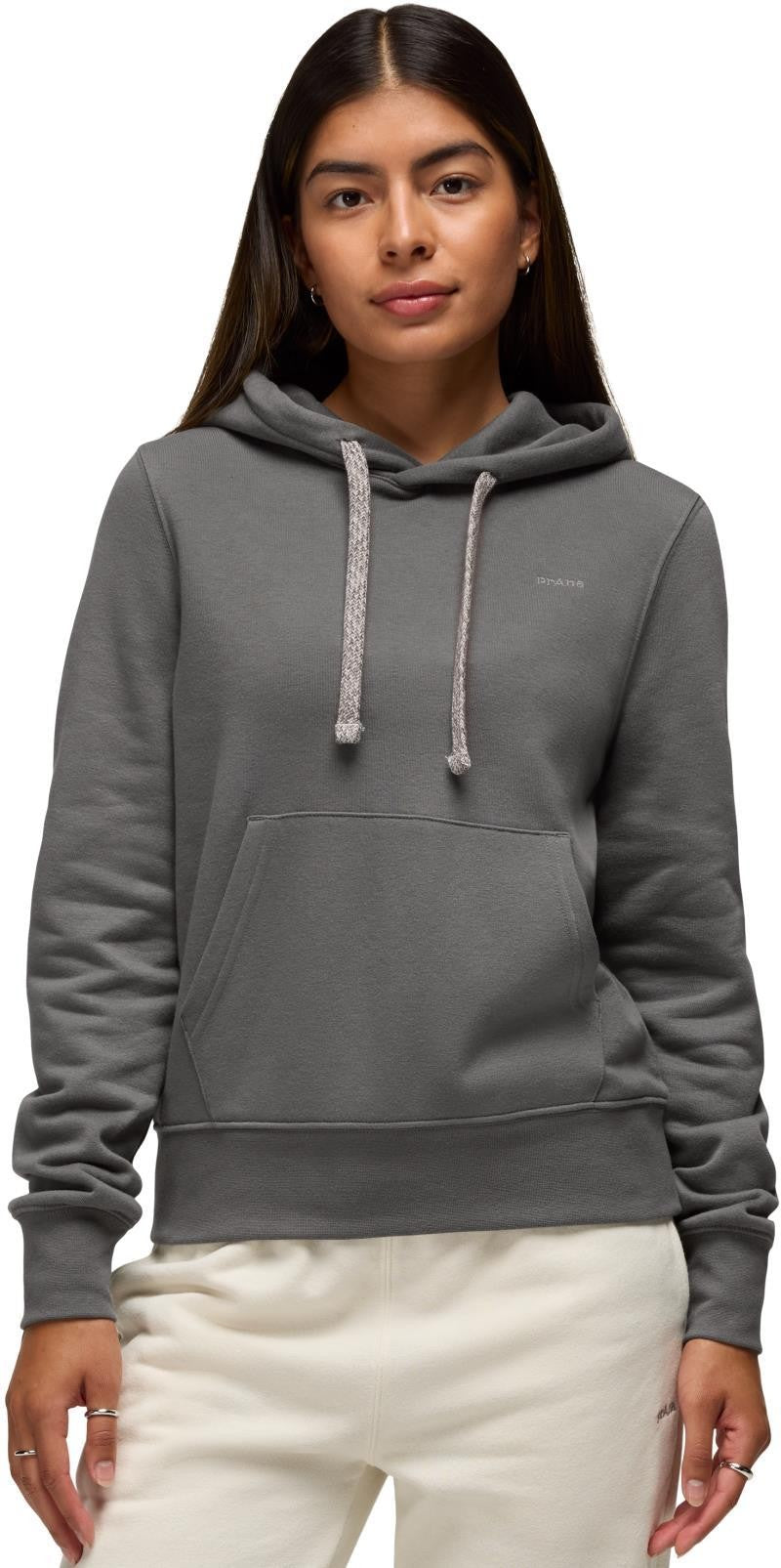prAna Fleece Hoodie - Womens - thyme 1