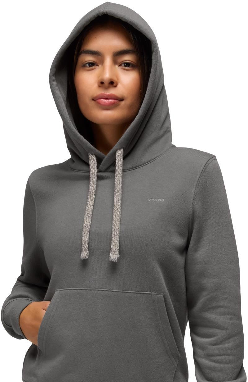 prAna Fleece Hoodie - Womens - thyme 1