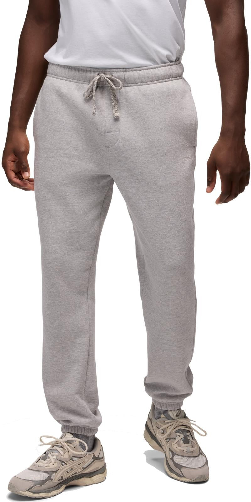 prAna Fleece Sweatpants - Mens - heather grey 1