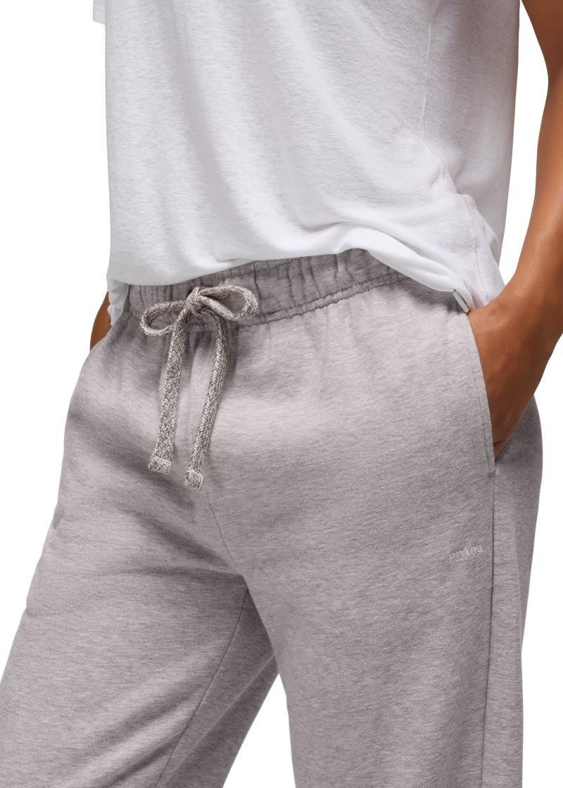 prAna Fleece Sweatpants - Womens - heather grey 1