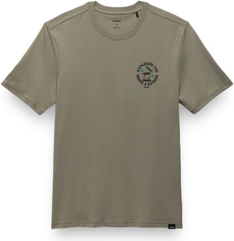 prAna Inward Journey SS Tee - Mens - sage 1