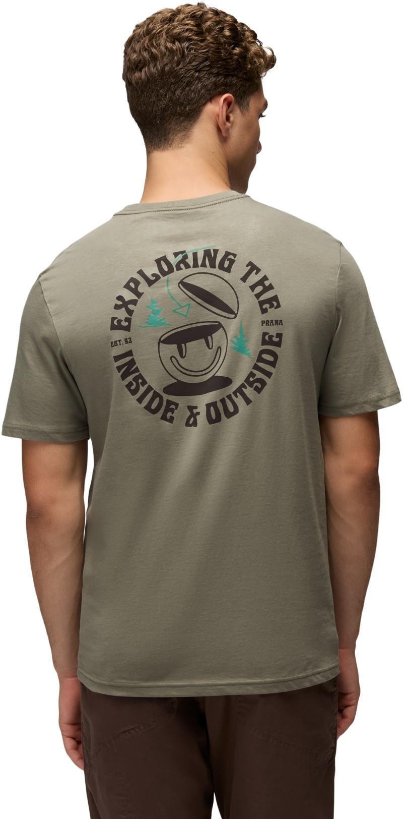prAna Inward Journey SS Tee - Mens - sage 1