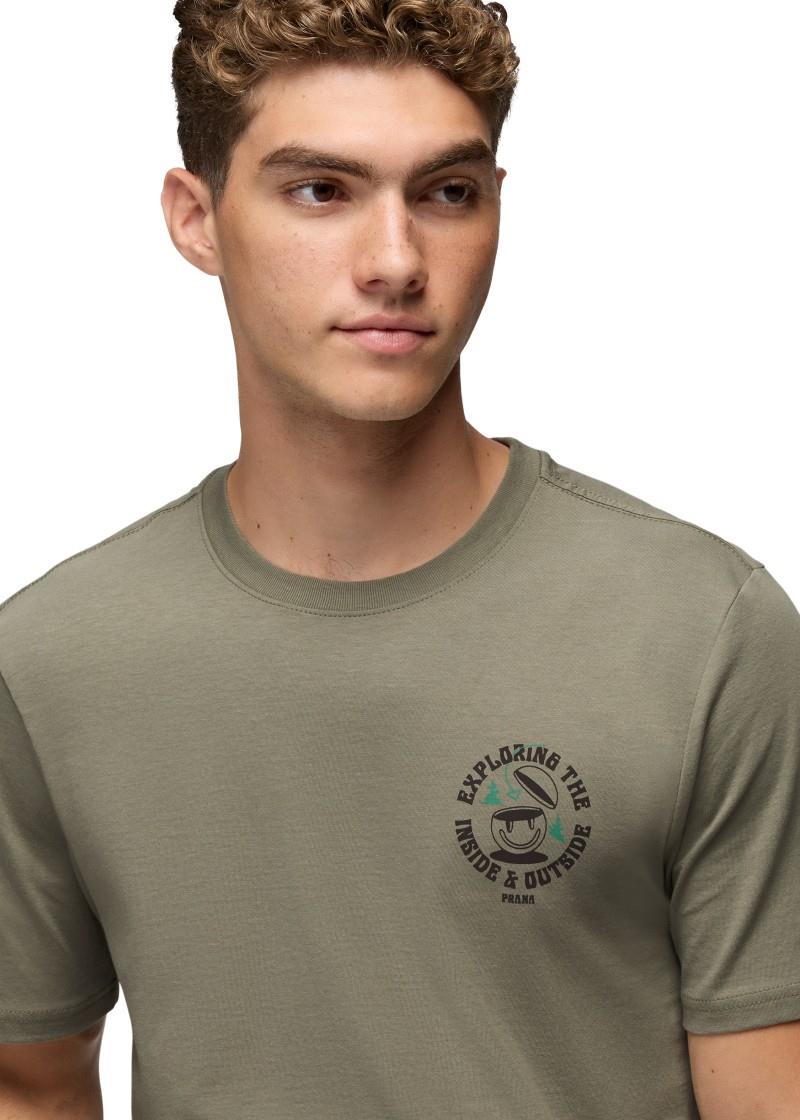 prAna Inward Journey SS Tee - Mens - sage 1