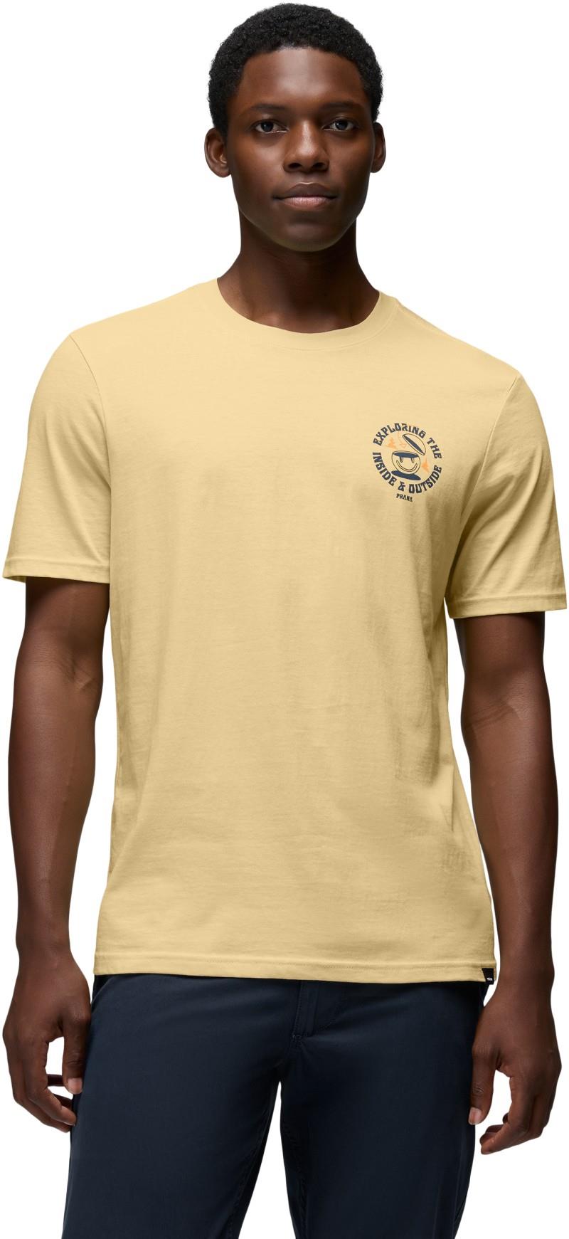 prAna Inward Journey SS Tee - Mens - vanilla bean 1