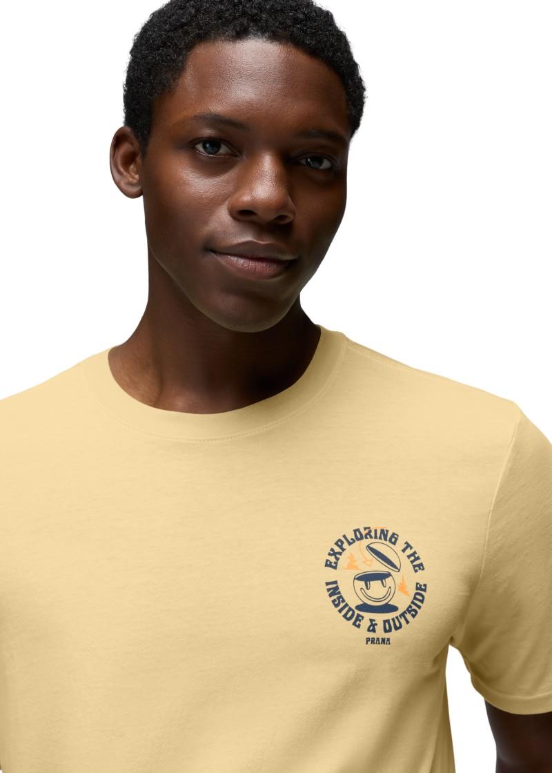 prAna Inward Journey SS Tee - Mens - vanilla bean 1