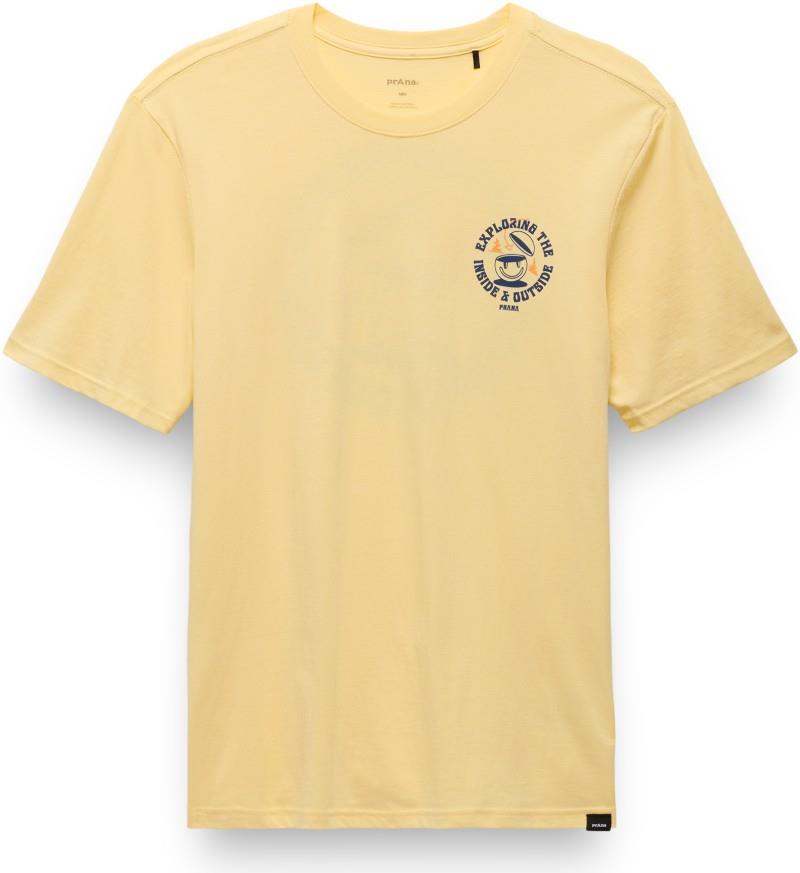 prAna Inward Journey SS Tee - Mens - vanilla bean 1