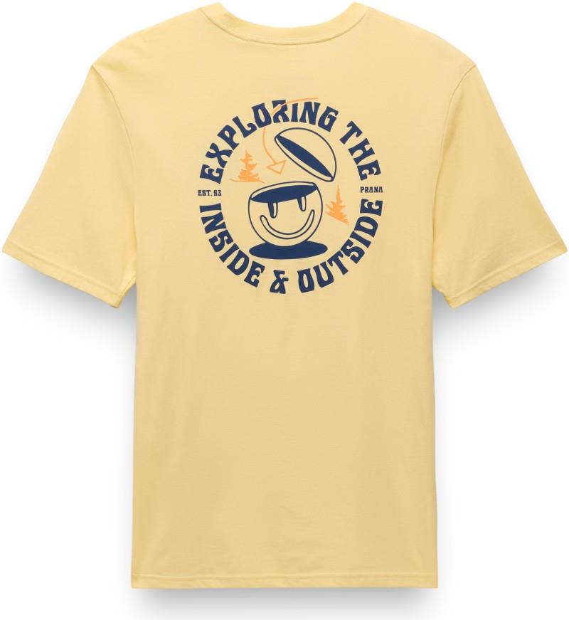 prAna Inward Journey SS Tee - Mens - vanilla bean 1