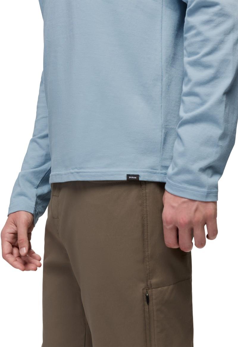 prAna LS Hooded Tee - Mens - glacier skies 1