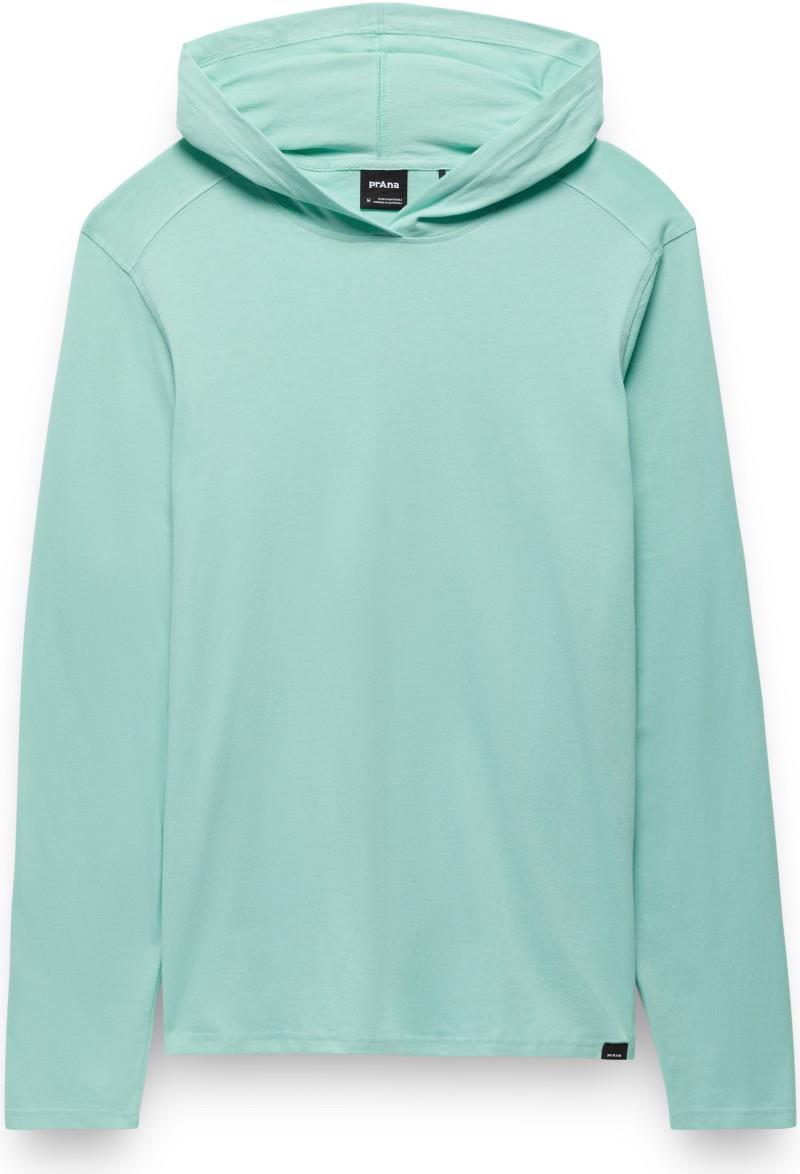 prAna LS Hooded Tee - Mens - sea glass 1