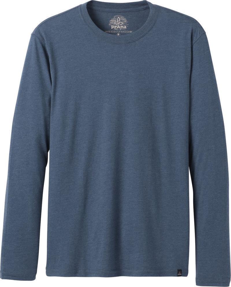 prAna LS T-Shirt - Mens - Denim Heather 1