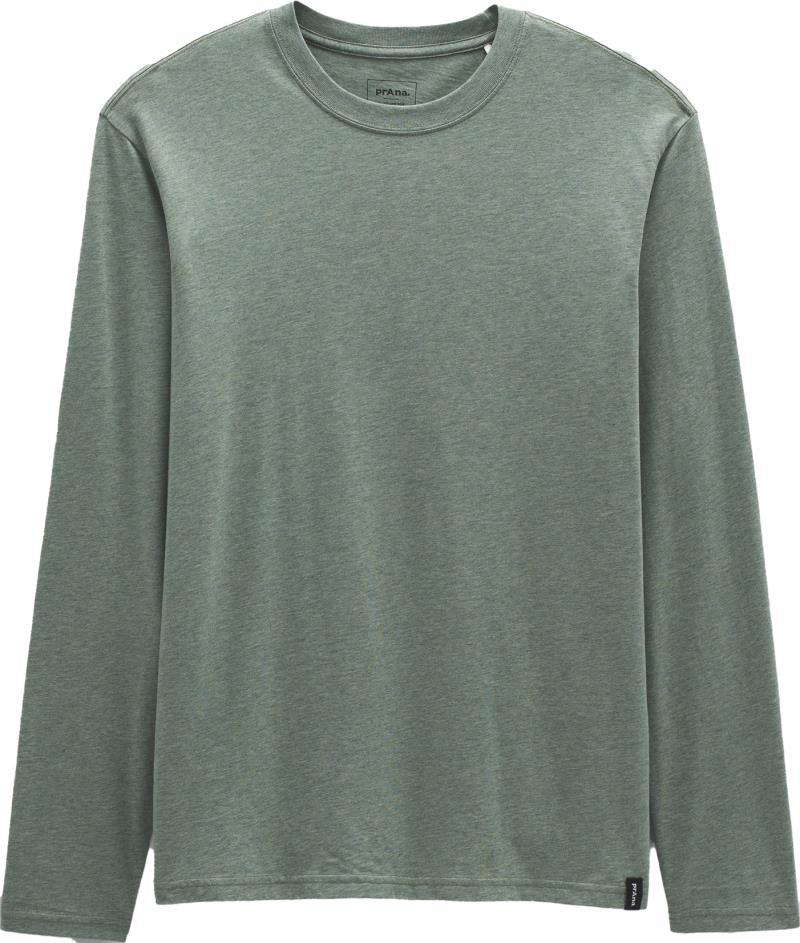prAna LS T-Shirt - Mens - Mineral Green Heather 1