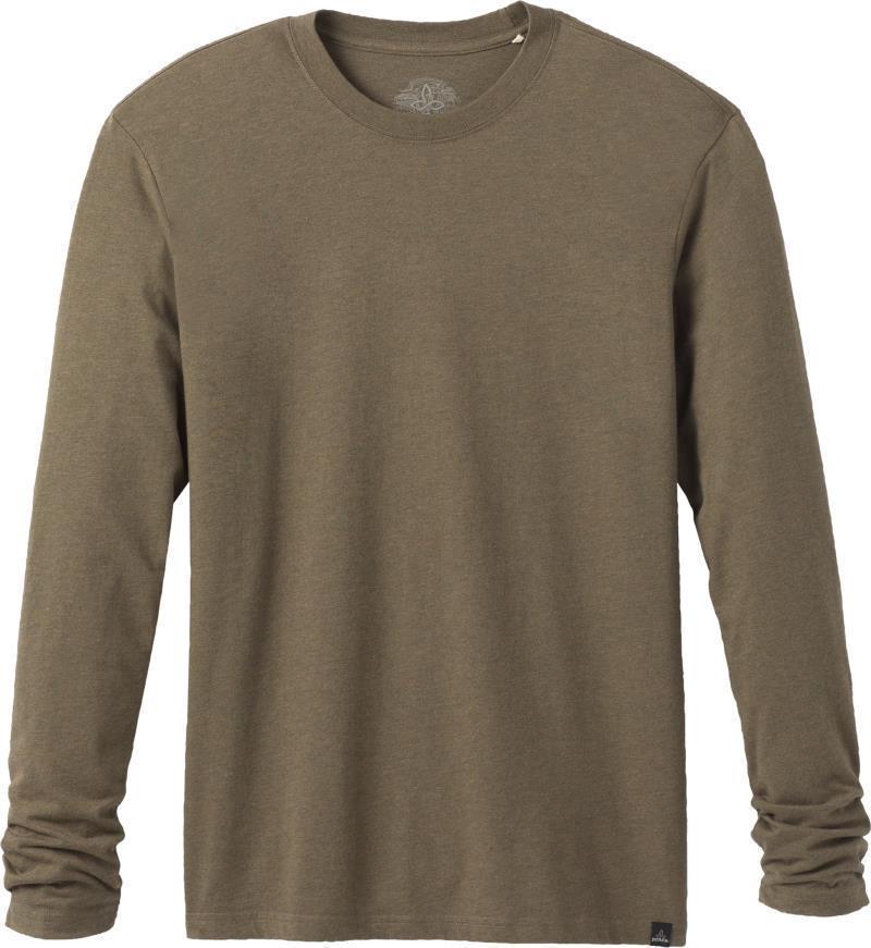 prAna LS T-Shirt - Mens - Slate Green Heather 1