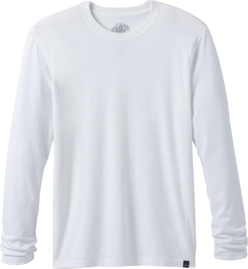 prAna LS T-Shirt - Mens - White 1