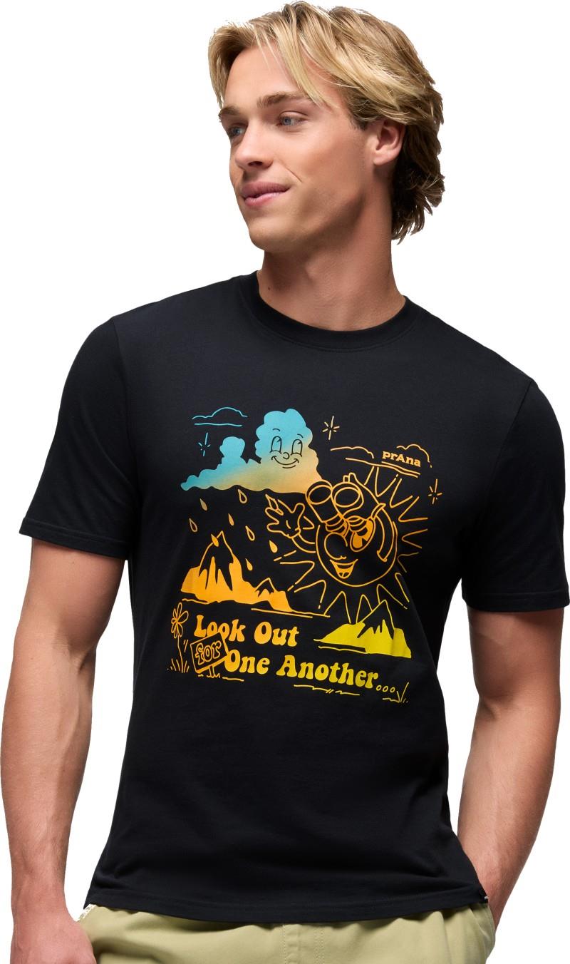 prAna Lifeworks SS Tee - Mens - black 1