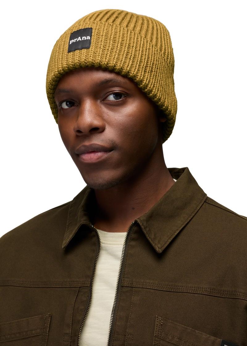 prAna Logo Beanie - cavern 1