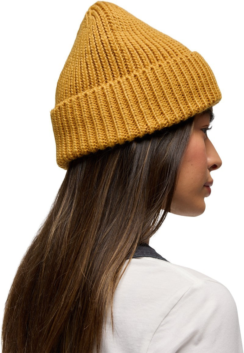 prAna Logo Beanie - dijon 1