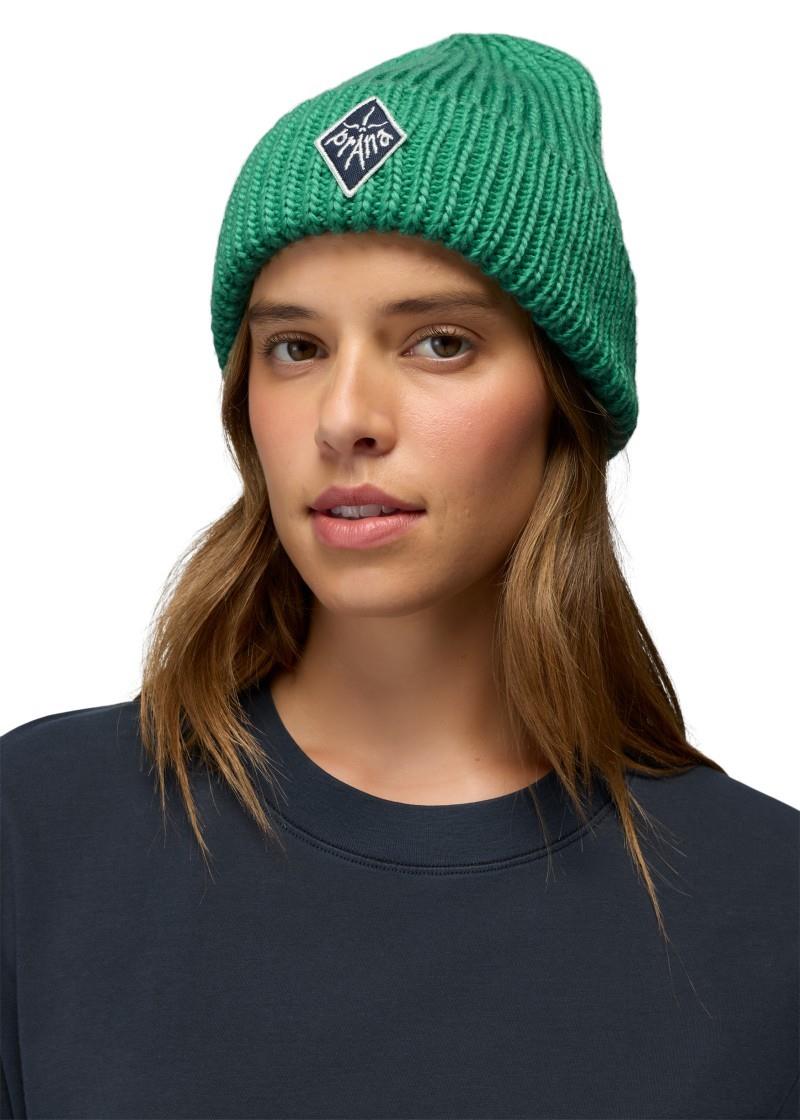prAna Logo Beanie - jade 1