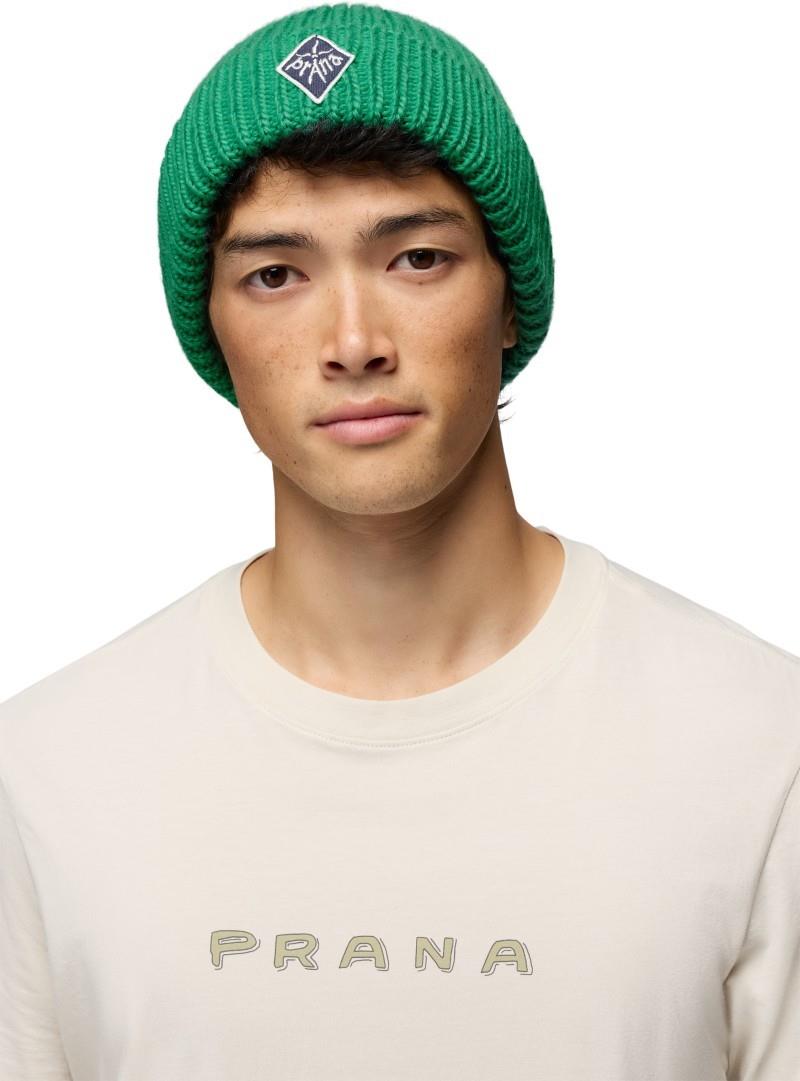 prAna Logo Beanie - jade 1