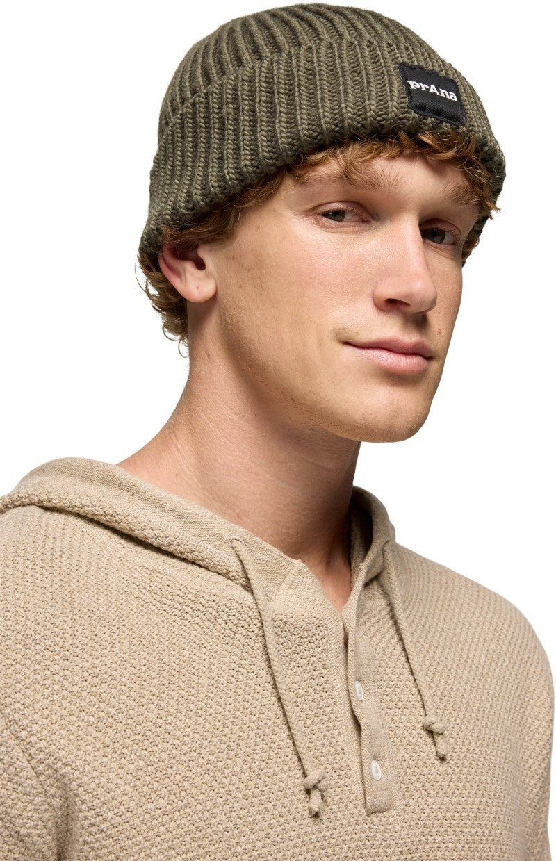 prAna Logo Beanie - pistachio 1