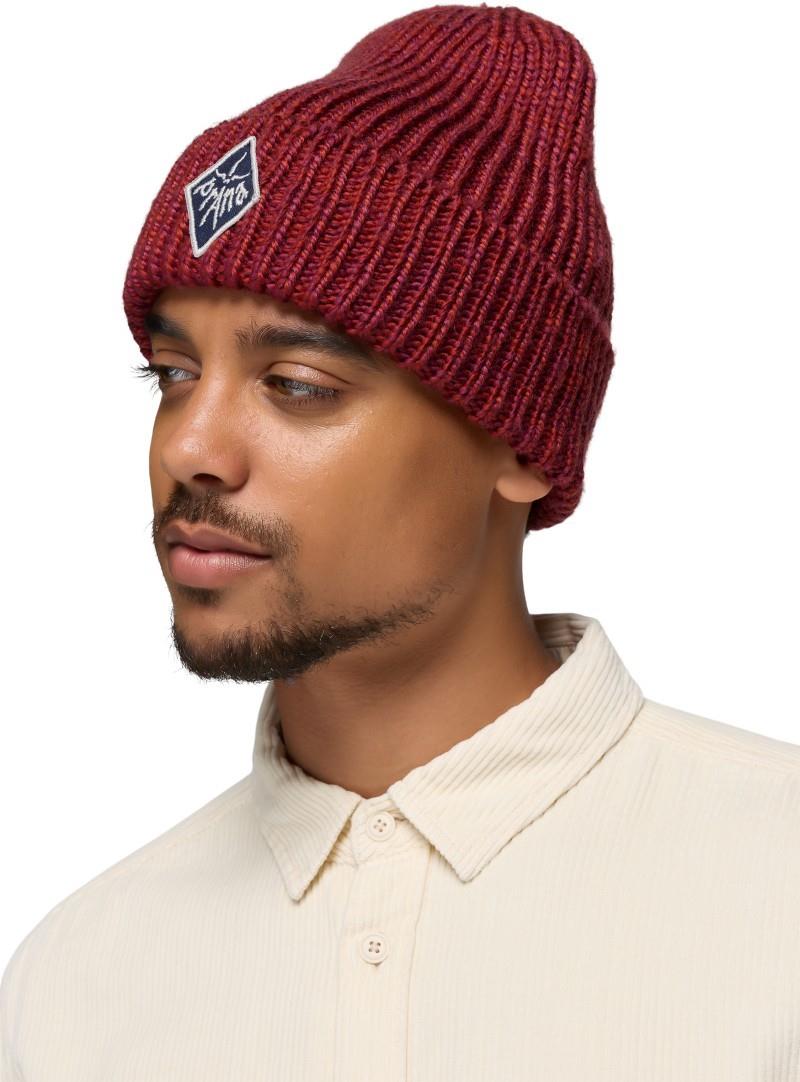 prAna Logo Beanie - retrograde 1