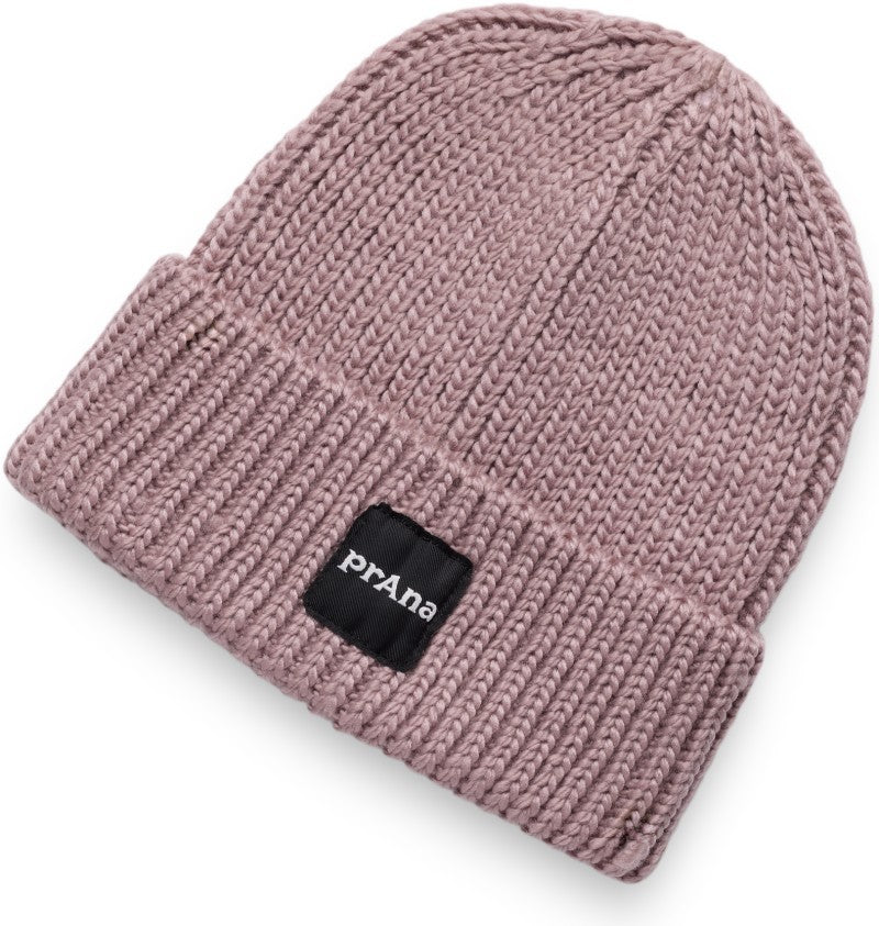 prAna Logo Beanie - shroom 1