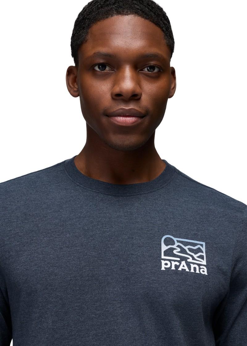 prAna Moment Valley LS Tee - Mens - nautical heather 1