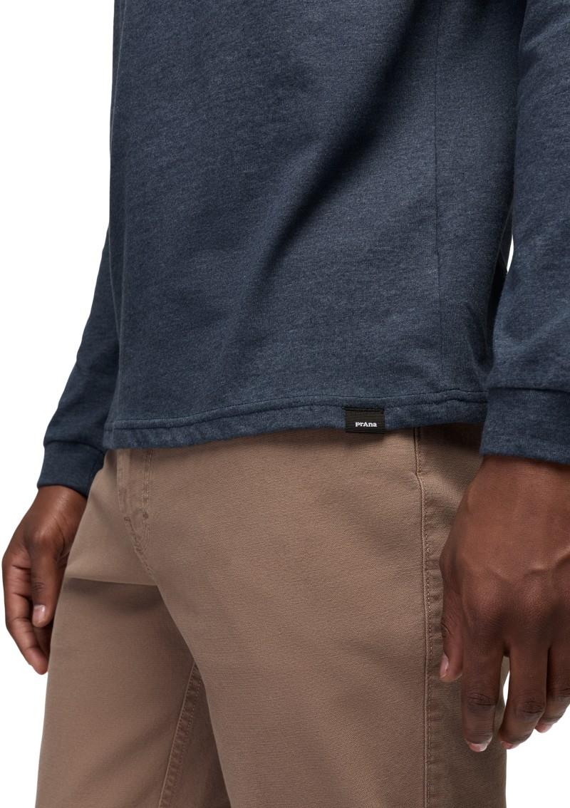 prAna Moment Valley LS Tee - Mens - nautical heather 1