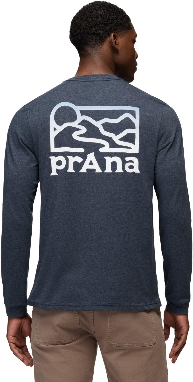 prAna Moment Valley LS Tee - Mens - nautical heather 1