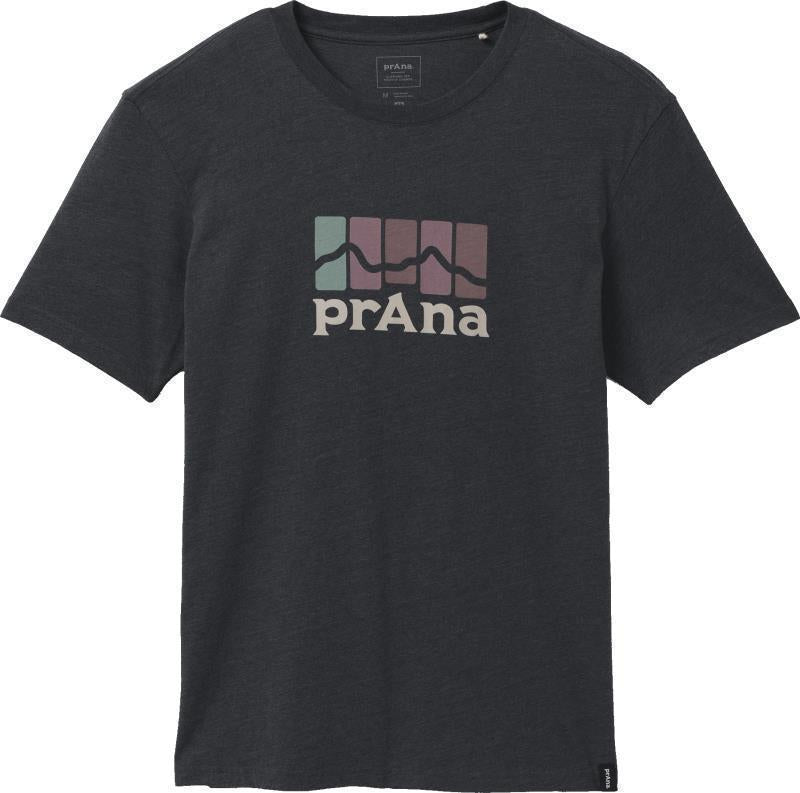 prAna Mountain Light SS Tee - Mens - Charcoal Heather 1