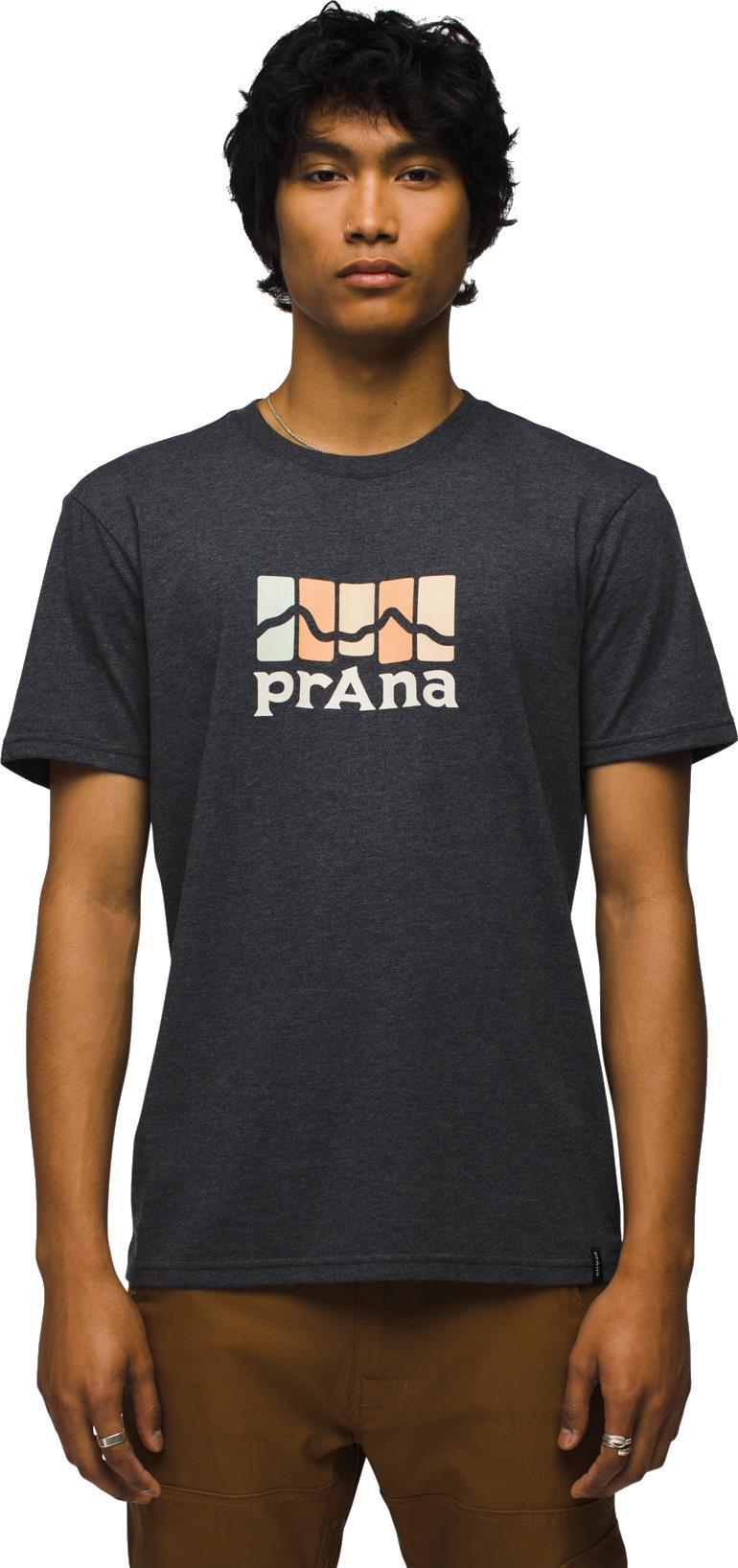 prAna Mountain Light SS Tee - Mens - Charcoal Heather 2.0 2