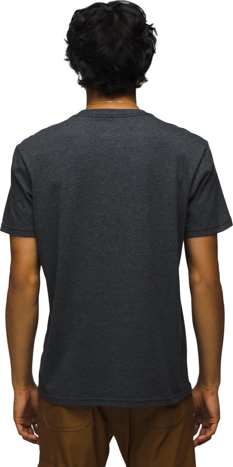 prAna Mountain Light SS Tee - Mens - Charcoal Heather 2.0 3