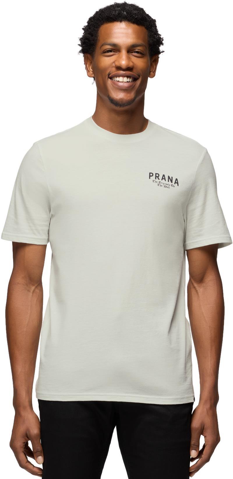 prAna Past and Present SS Tee - Mens - soft white 1