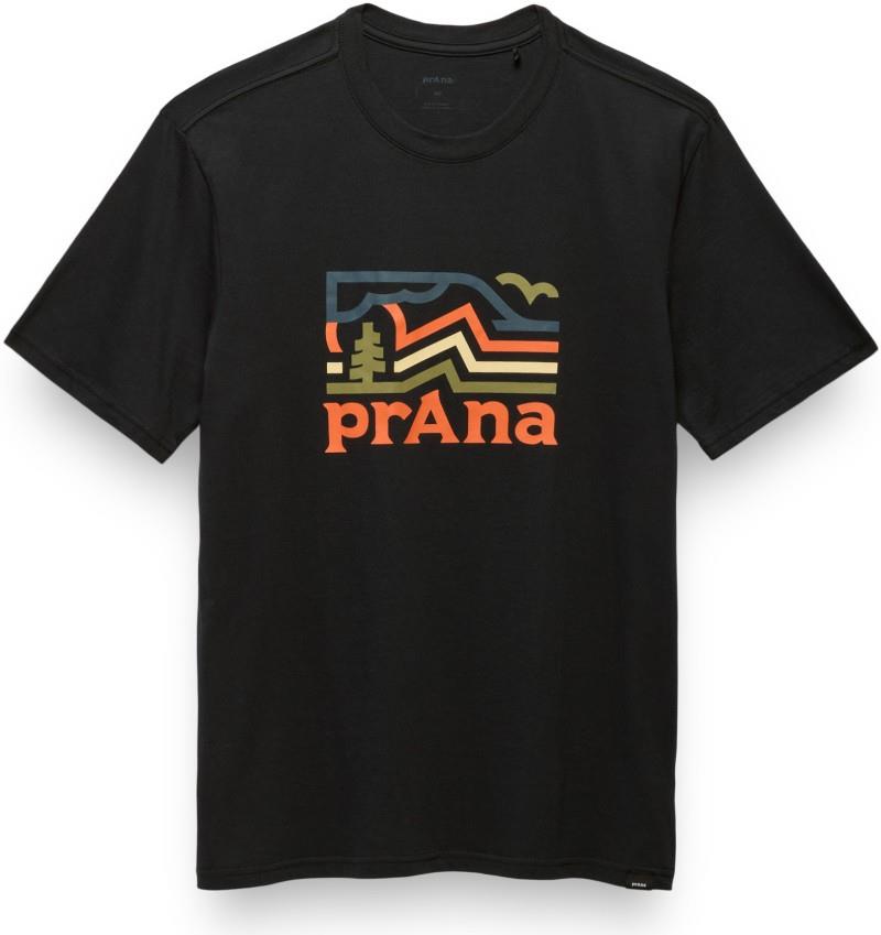prAna Peak Path SS Tee - Mens - black 1