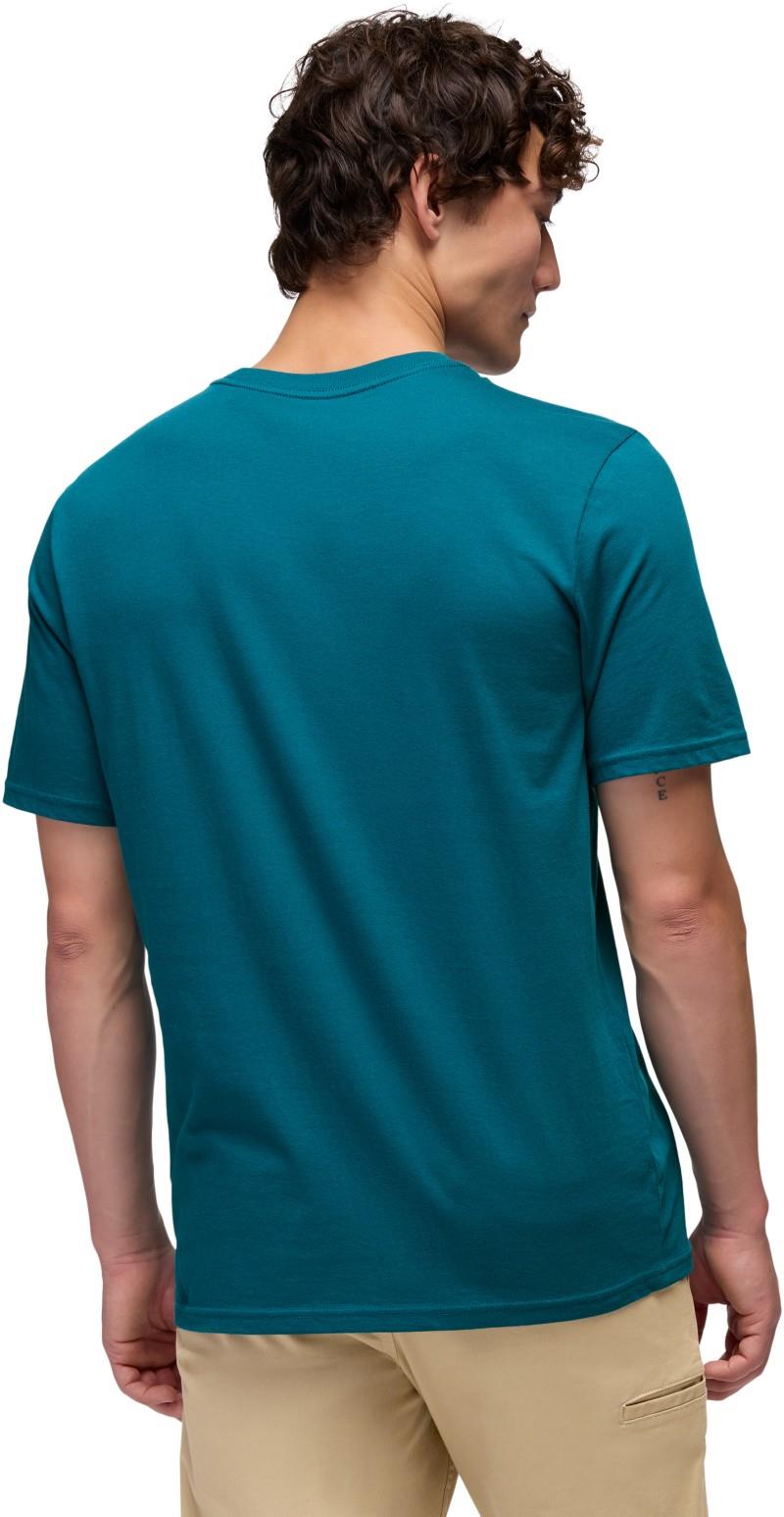 prAna Peak Path SS Tee - Mens - blue coral 1