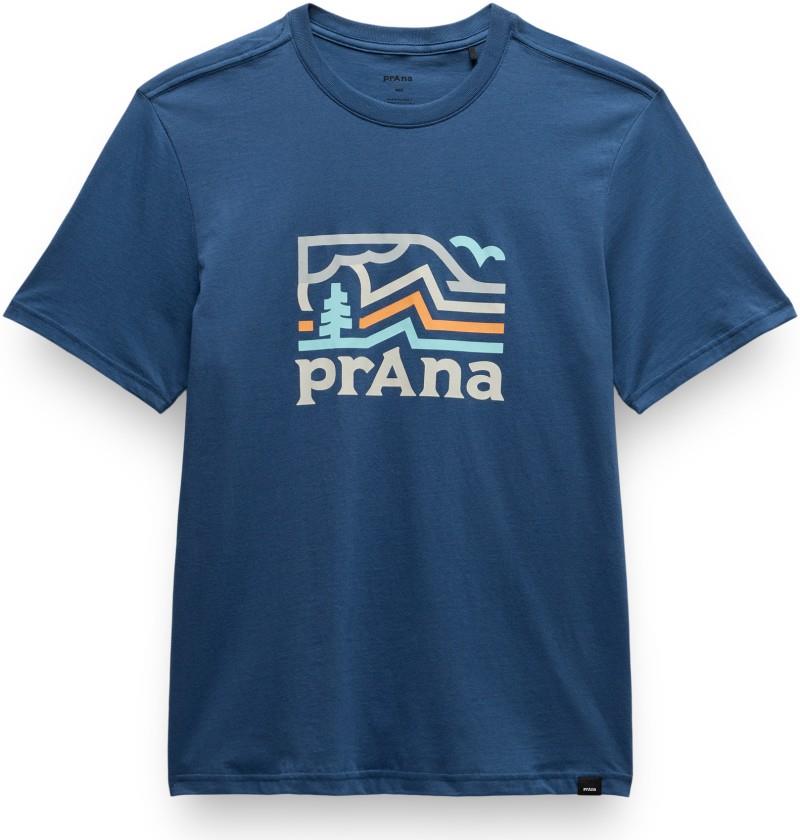 prAna Peak Path SS Tee - Mens - bluff blue 1