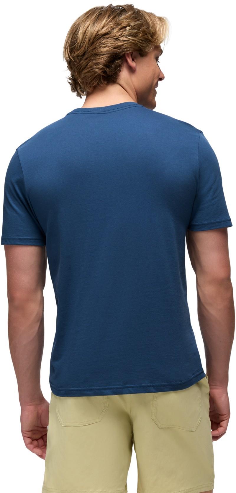 prAna Peak Path SS Tee - Mens - bluff blue 1