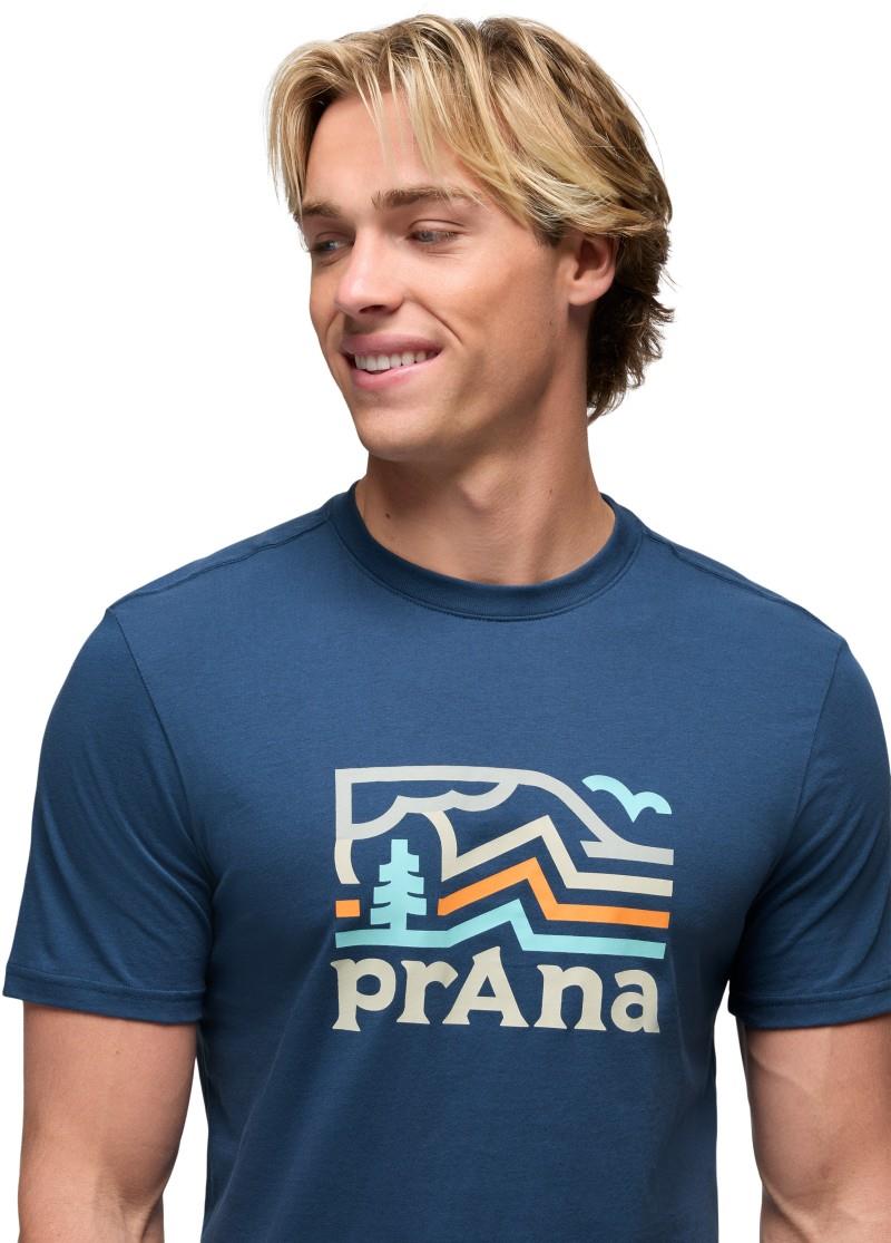 prAna Peak Path SS Tee - Mens - bluff blue 1