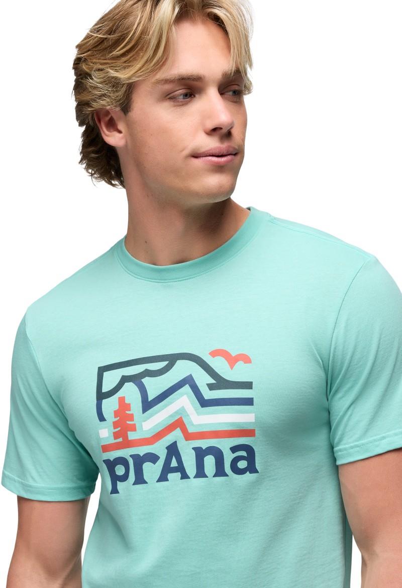 prAna Peak Path SS Tee - Mens - sea glass 1