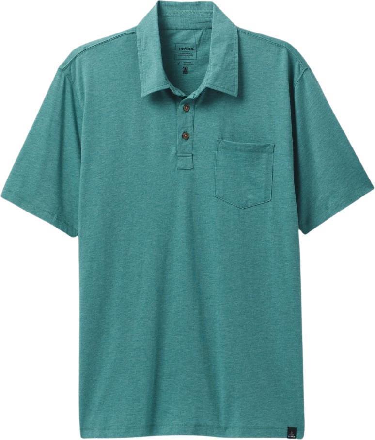 prAna Polo - Tall - Mens - Cove Heather 1