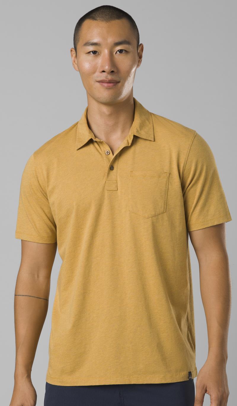 prAna Polo - Tall - Mens - Morro Heather 2