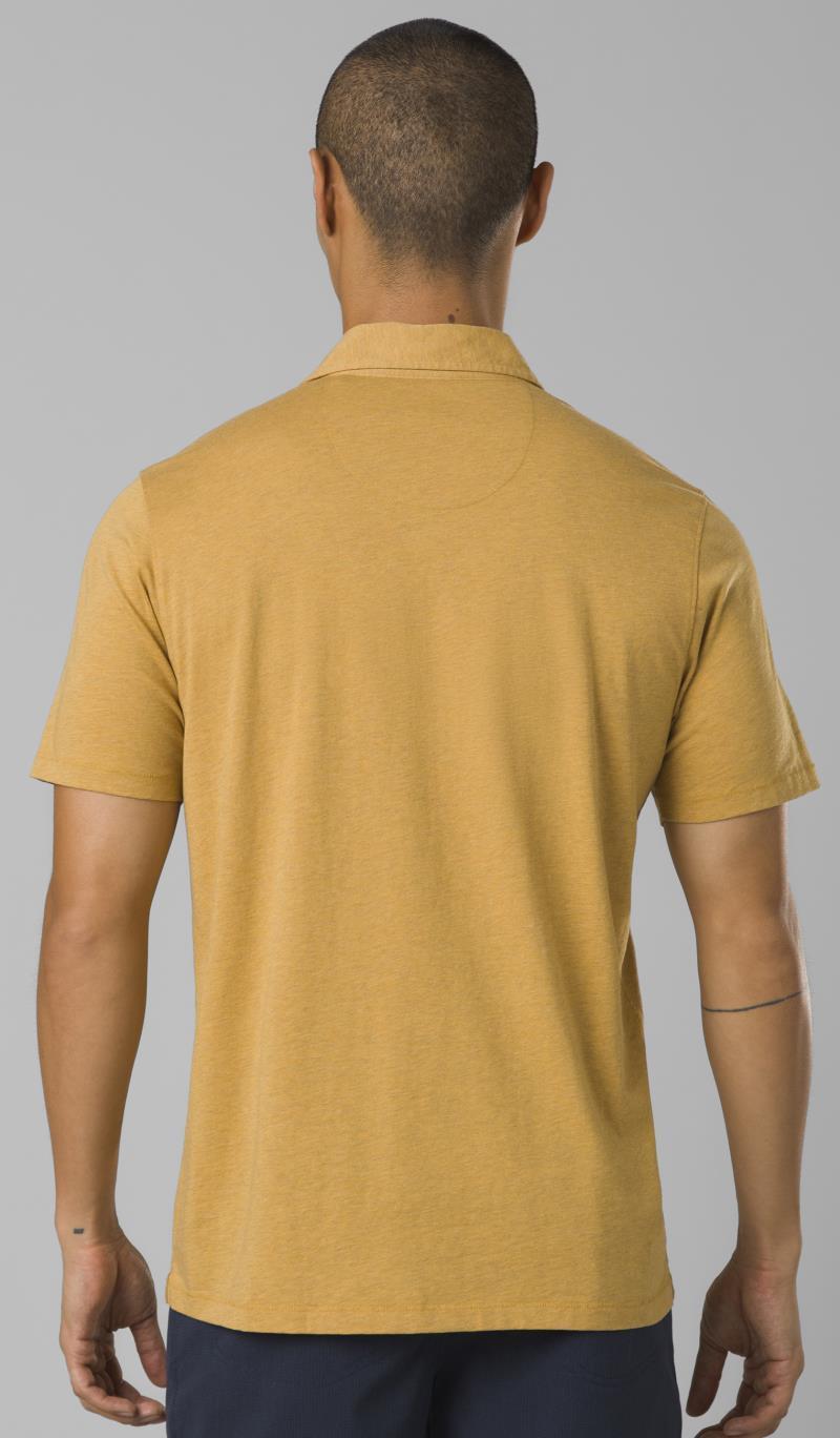 prAna Polo - Tall - Mens - Morro Heather 3