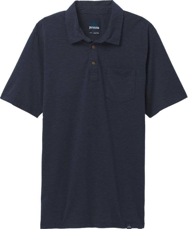 prAna Polo - Tall - Mens - Nautical Heather 1