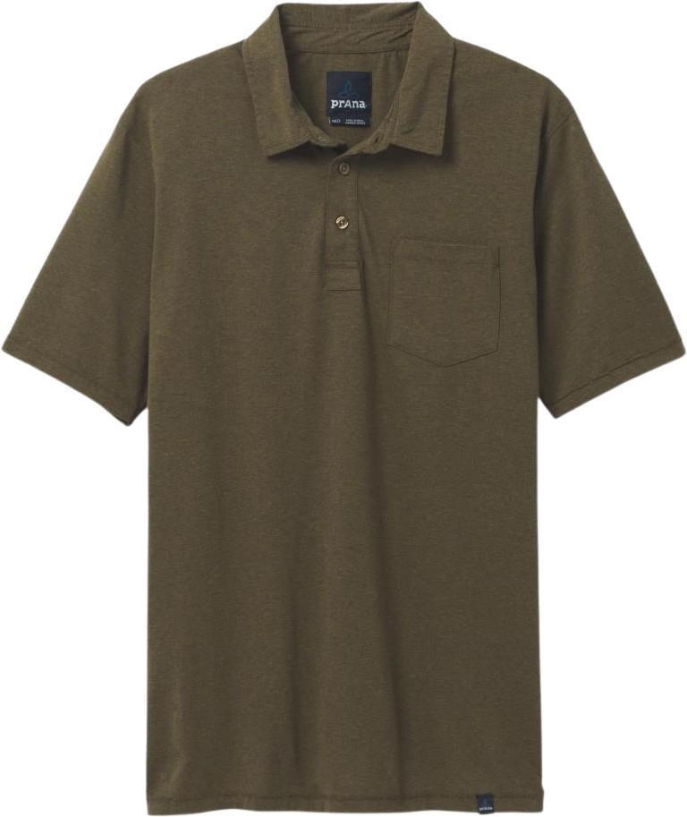 prAna Polo - Tall - Mens - Peat Heather 1