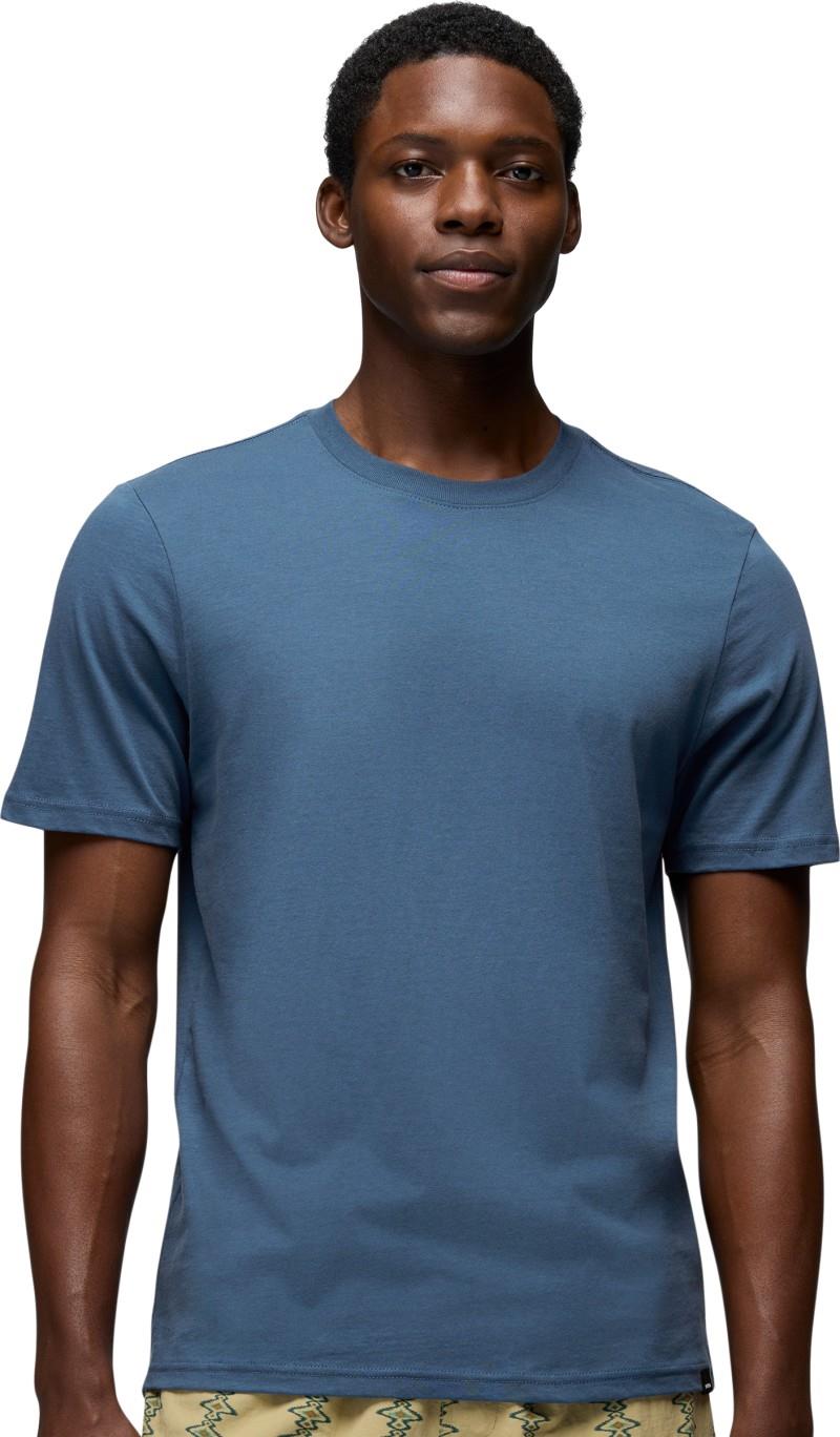 prAna SS Tee - Mens - bluff blue 1