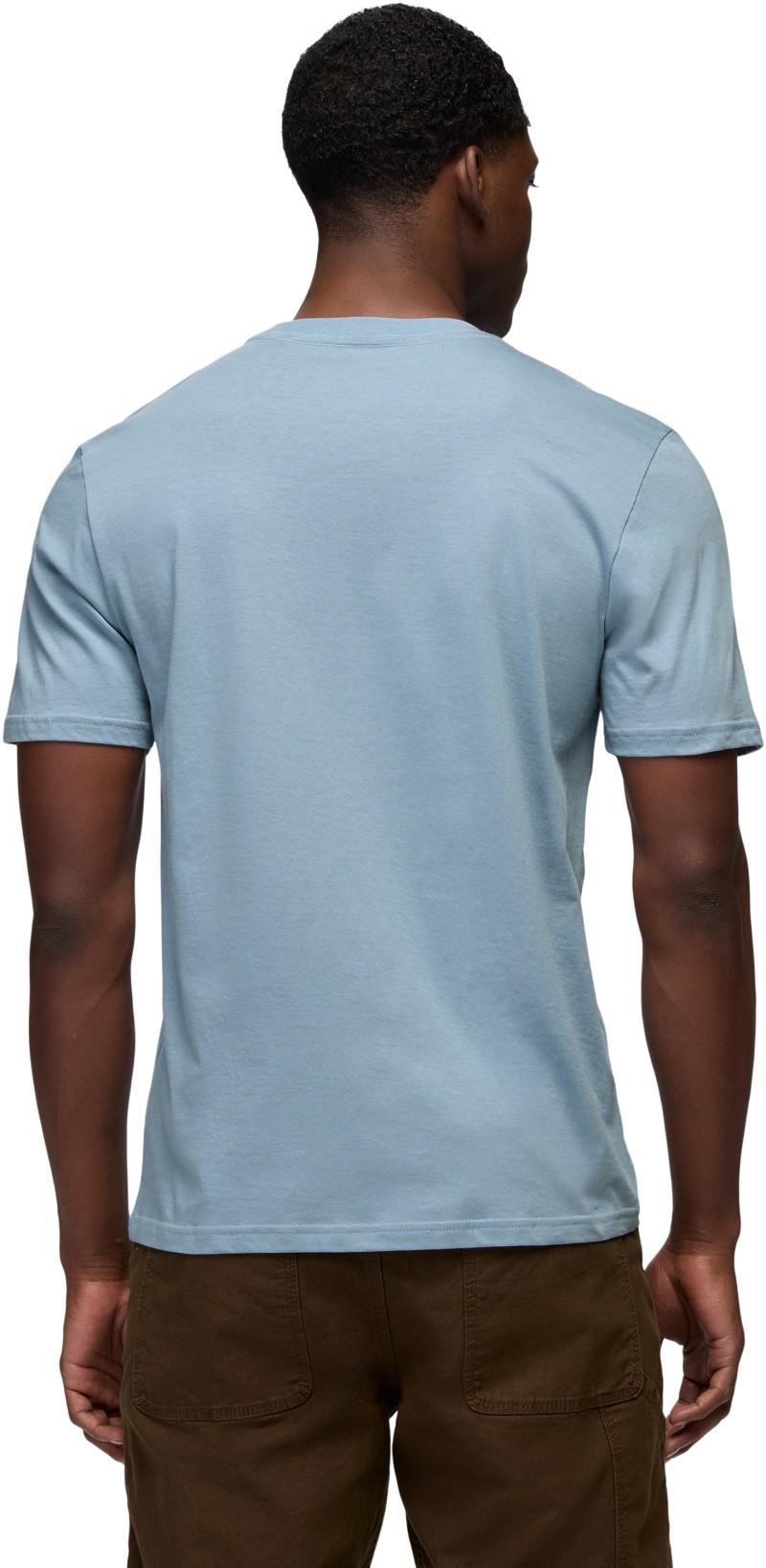 prAna SS Tee - Mens - glacier skies 1