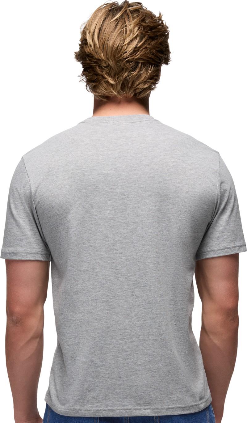 prAna SS Tee - Mens - heather grey 1
